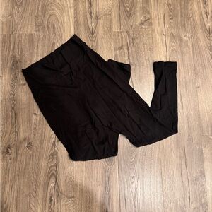 Seraphine Post Maternity Black Leggings